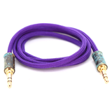 Double Tap Auxiliary Cable - Acid Purple