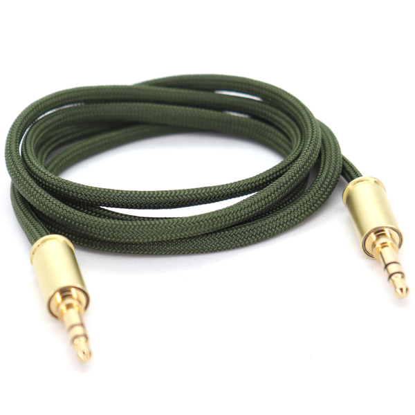 Double Tap Auxiliary Cable - Olive Drab