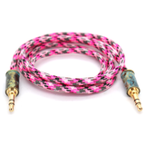 Double Tap Auxiliary Cable - Pink Camo