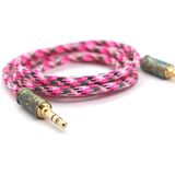 Double Tap Auxiliary Cable - Pink Camo